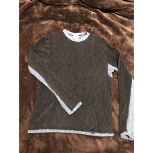 Guess two toned long sleeve